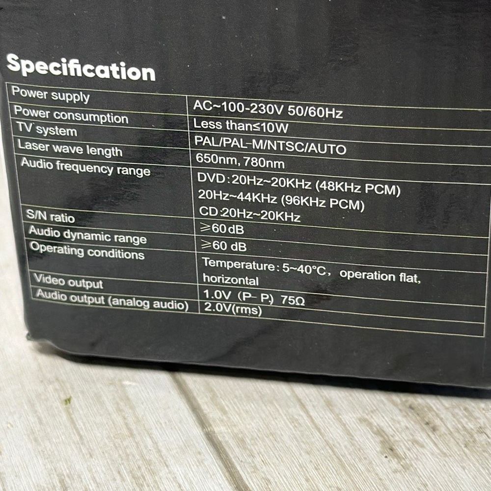 Electcom Pro DVD Player Shockproof Durable Noise Cancellation Fast Reading - Picture 4 of 9